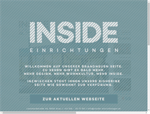 Tablet Screenshot of inside-wohnen.at